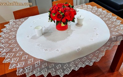 Exclusive tablecloth "Toledo roses"